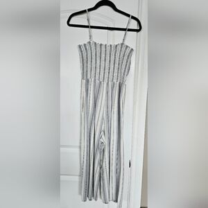 Bella Dahl Blue and White Textured Top